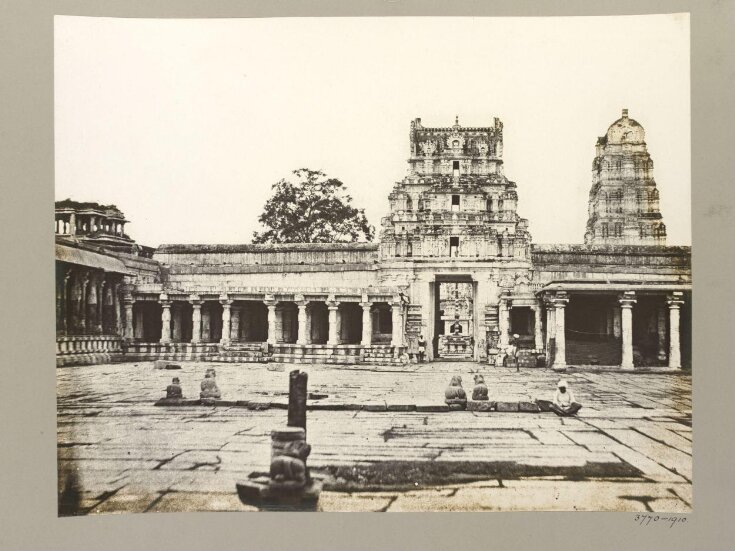Hampi (Vijayanagar) Bellary District: Virupaksha Temple Complex, Interior, Eastern Sanctuary. top image