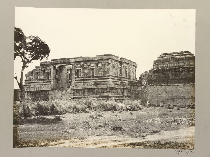 Hampi (Vijayanagar) Bellary District: Gopura base, Ananthasayana Temple. top image