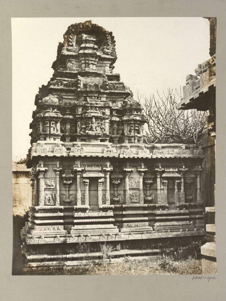 Hampi (Vijayanagar) Bellary District: Minor Shrine, Ramachandra Temple Complex. top image