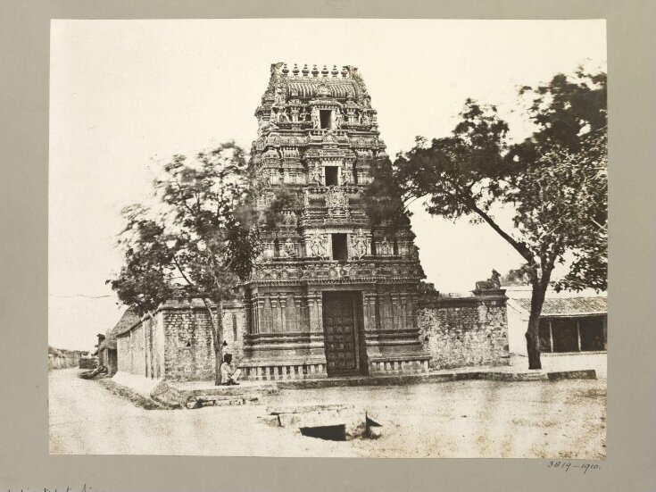 Hampi (Vijayanagar) Bellary District:  Gopura, Unidentified Temple Complex. top image