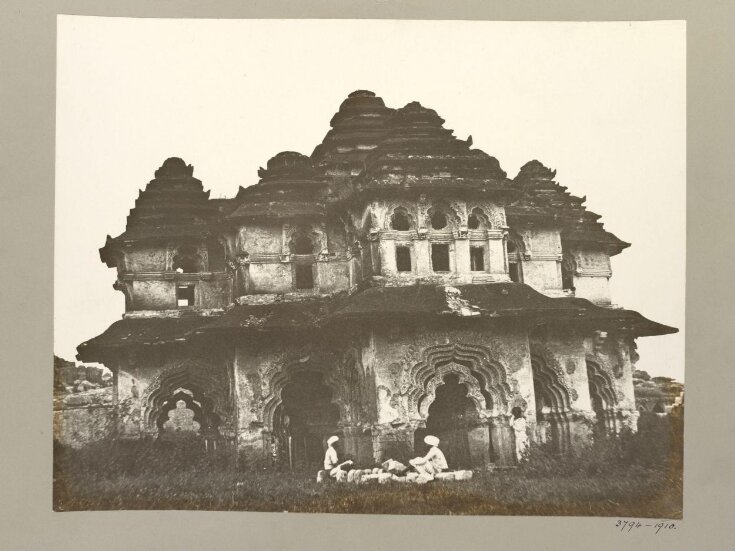 Hampi (Vijayanagar) Bellary District: 'Lotus Mahal'. top image