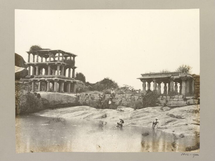 Hampi (Vijayanagar) Bellary District: Gateway and Pavilion at Hemakuta Hill. top image