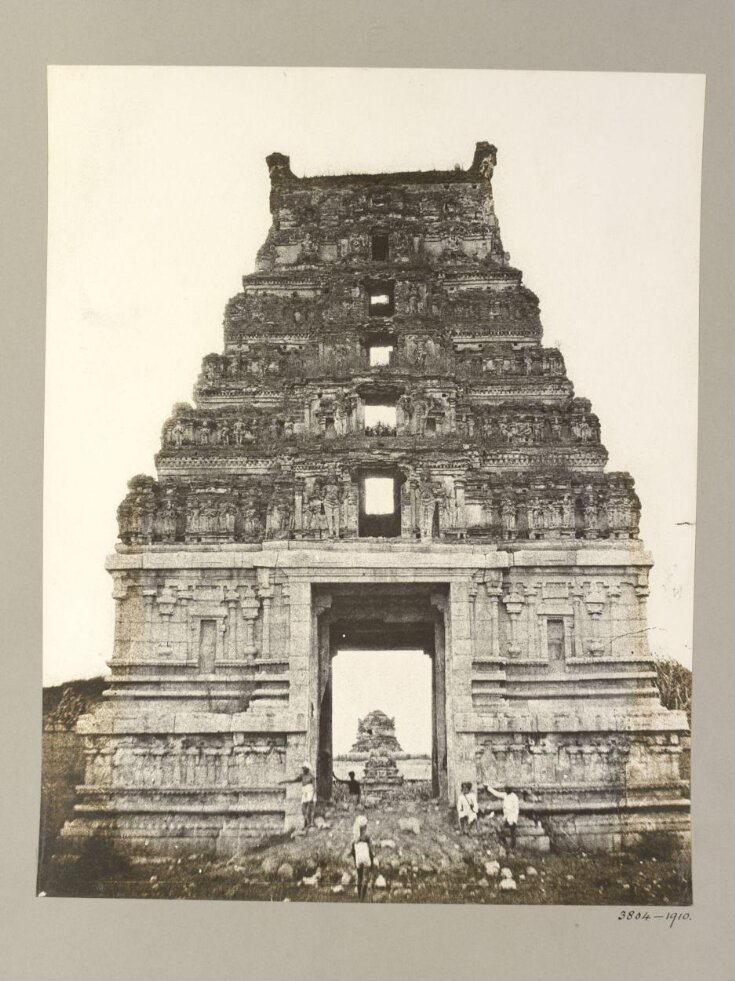 Hampi (Vijayanagar) Bellary District: Eastern Gopura, Pattabhirama temple complex. top image