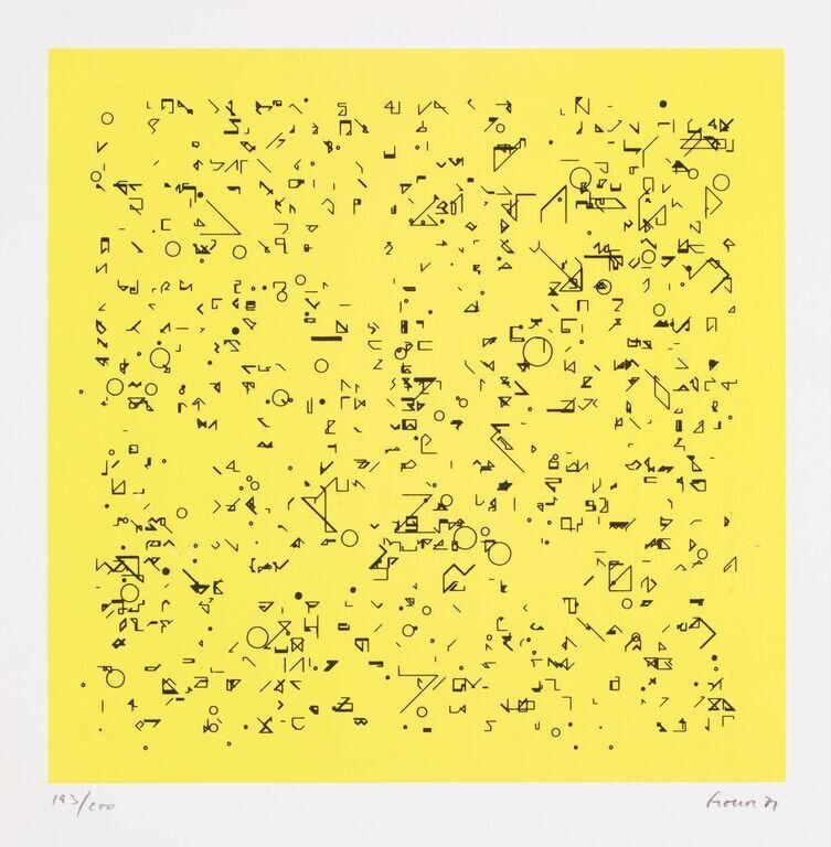 Untitled, from the portfolio 'Art Ex Machina'