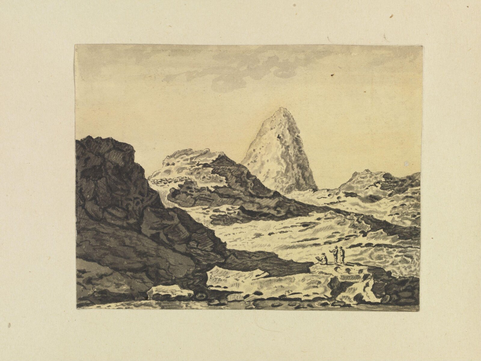 El Gibel Nor, Ali Bey el Abbassi, after 1816