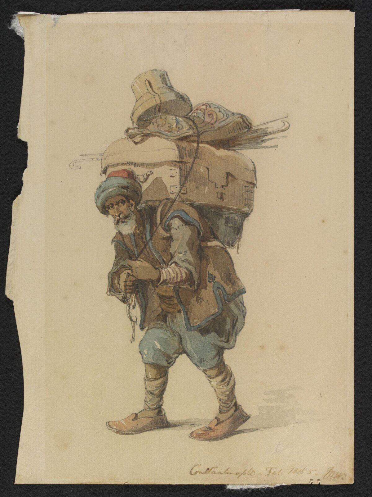 A Turkish Porter (Hamal), 1885