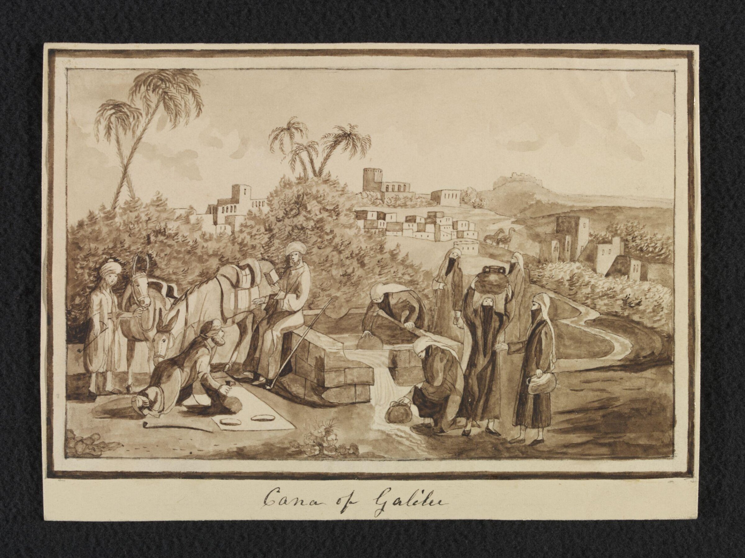 Cana of Galilee, William Rae Wilson, ca. 1840