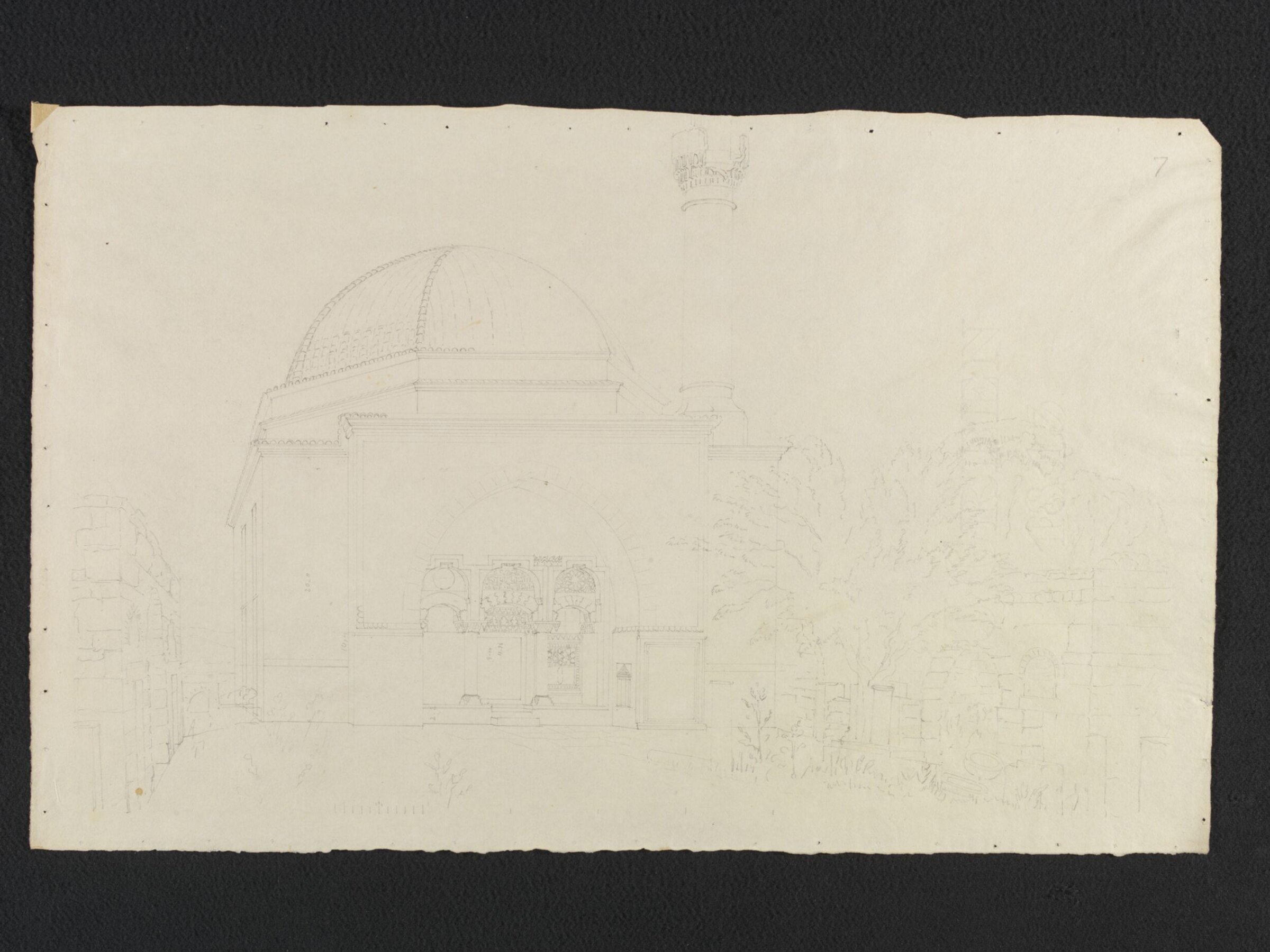 Ilyas Bey Camii, Balat[?], Lewis Vulliamy, ca. 1818