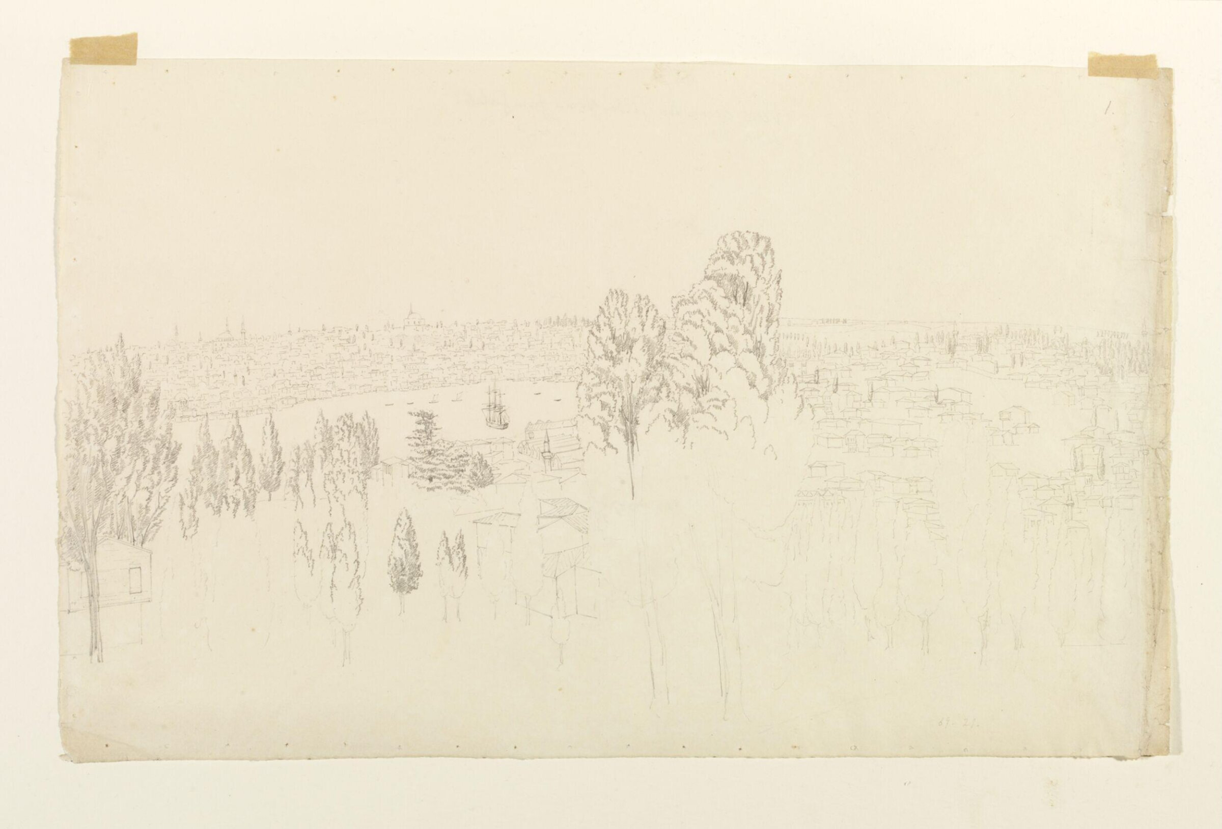 The Golden Horn, Lewis Vulliamy, ca. 1818