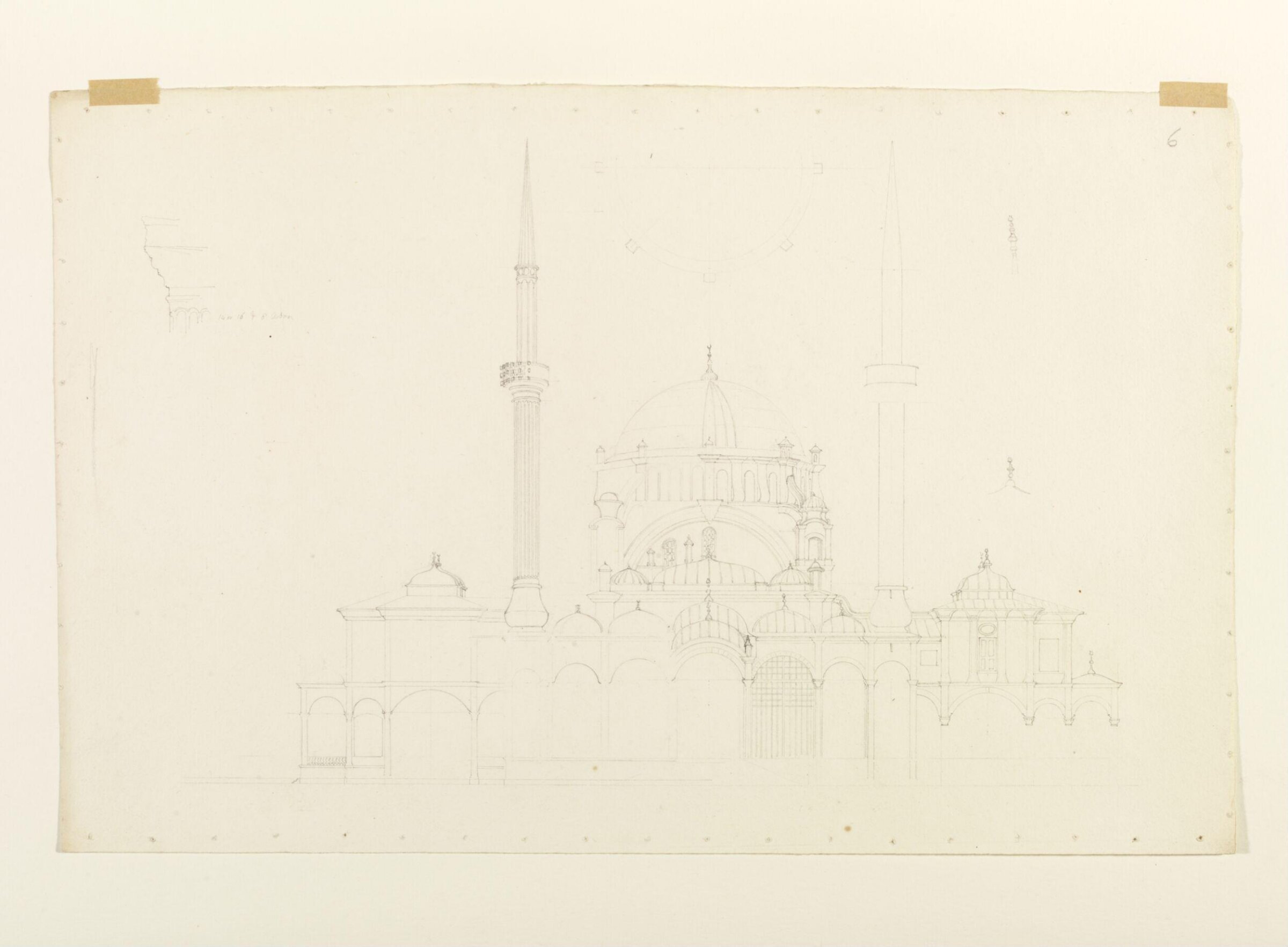 Selimiye Camii, Haydarpasa, Lewis Vulliamy, ca. 1818