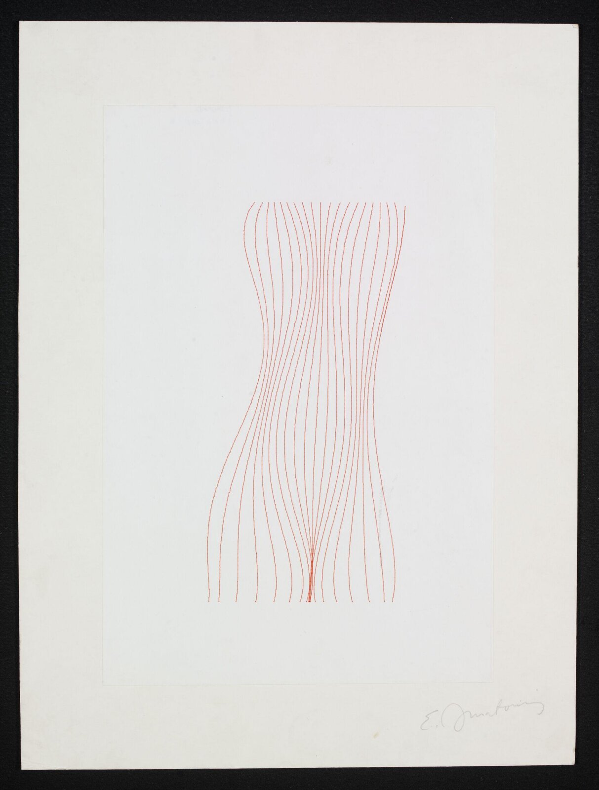 Drawing, Edward Ihnatowicz, ca. 1980s