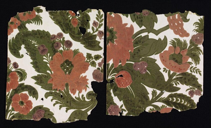 Wallpaper — ca. 1830-40