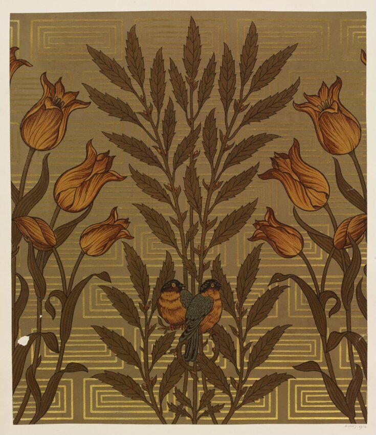 Wallpaper frieze | Walter Crane | V&A Explore The Collections