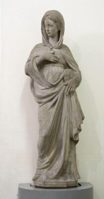 Statue of the Virgin Annunciate, Antonio Bregno, ca. 1440-1460