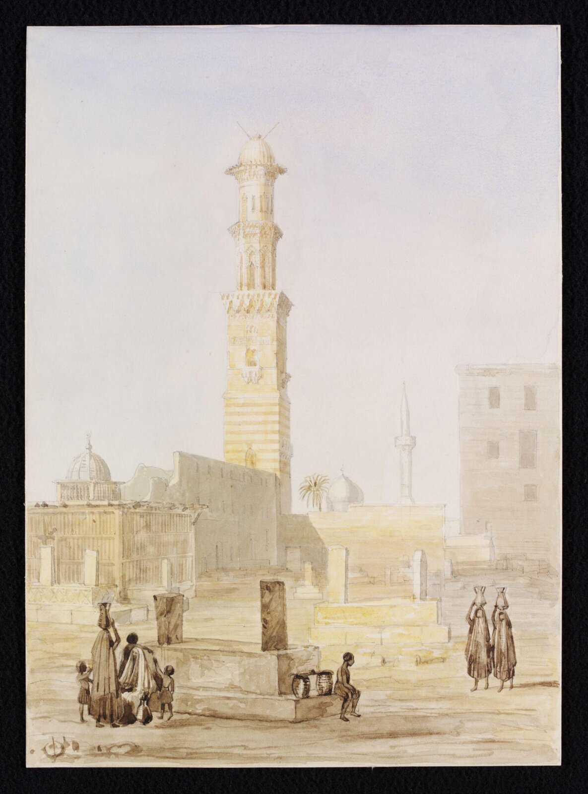 Tombs near Cairo, Owen Jones, 1832-1833