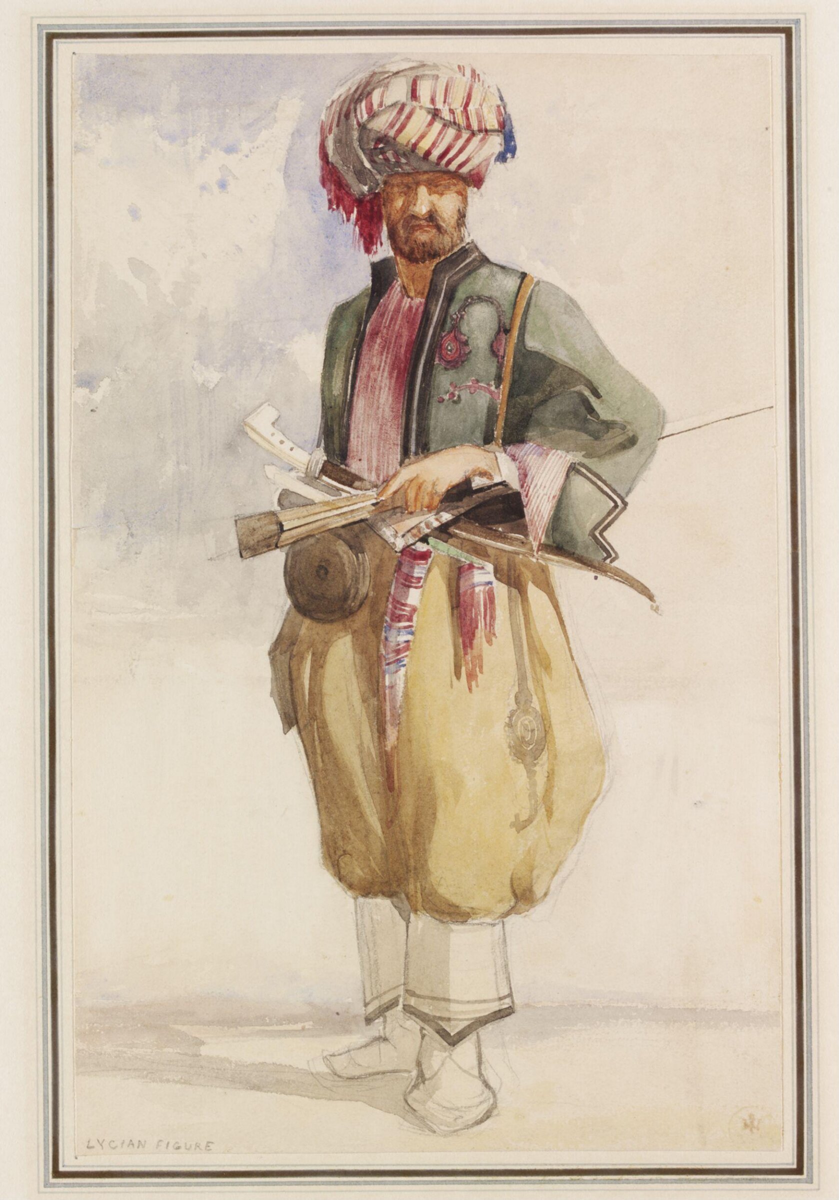 Lycian Figure, Harry John Johnson, 1843-1844