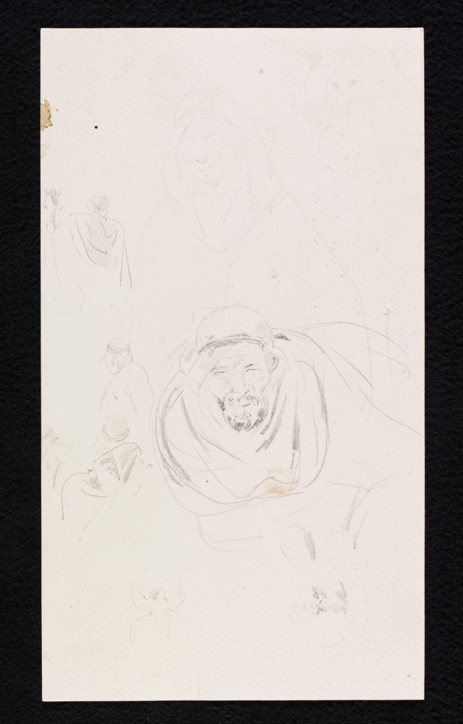 Male figures, Théodore Leblanc, ca. 1828-1837