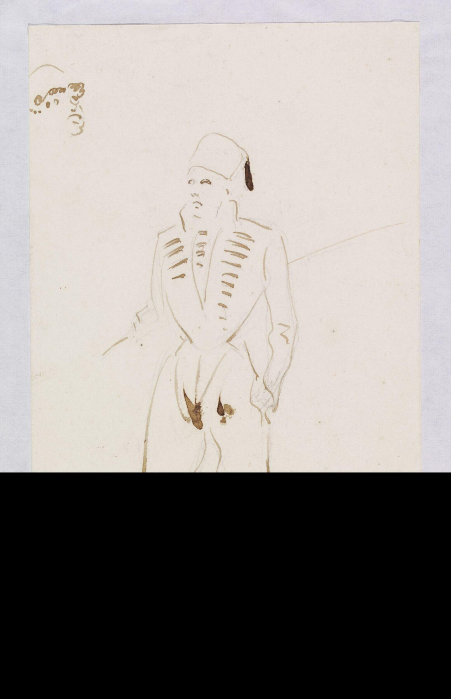 Soldier, Théodore Leblanc, ca. 1828-1837