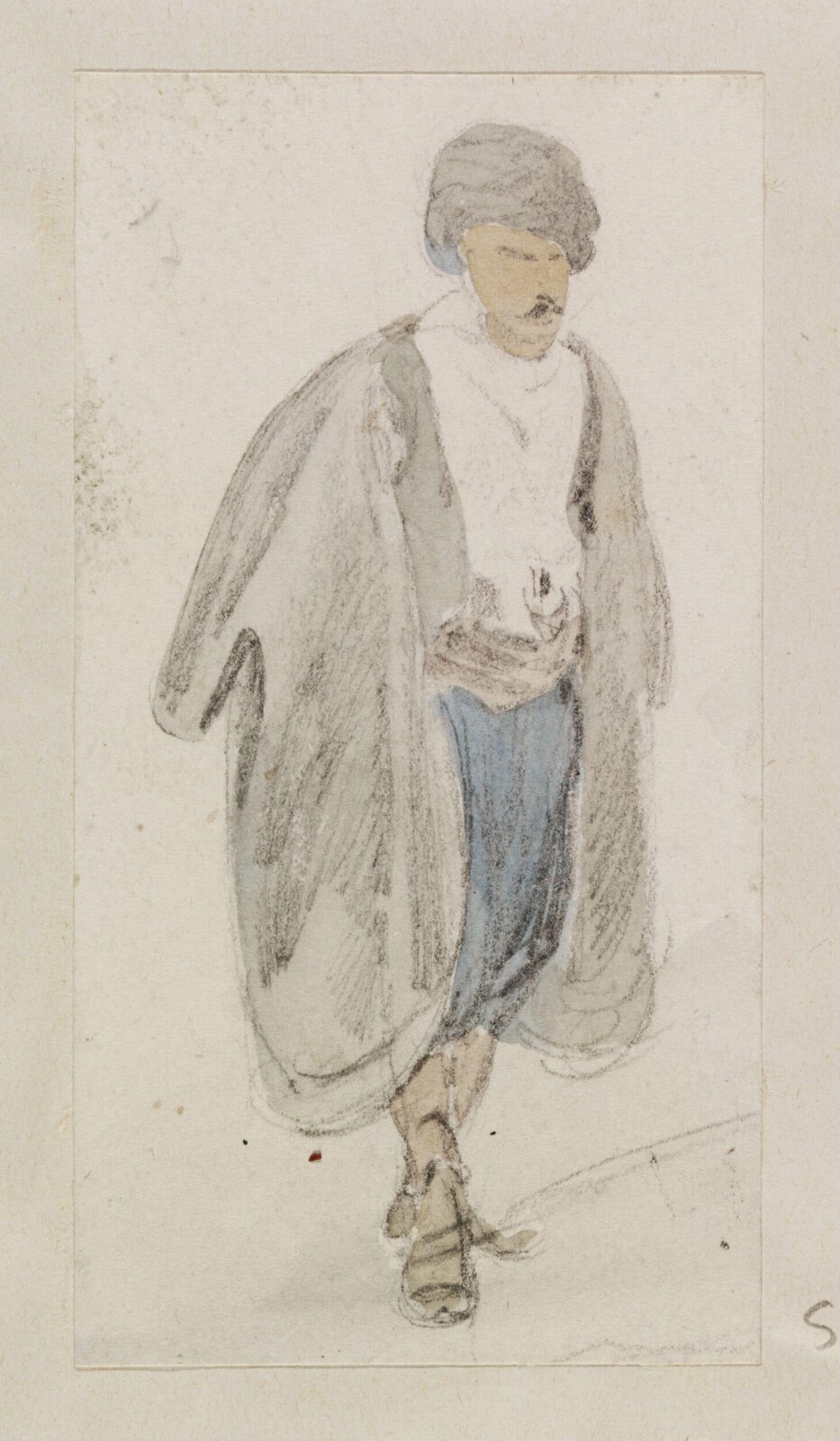 Male figure, Théodore Leblanc, ca. 1828-1837