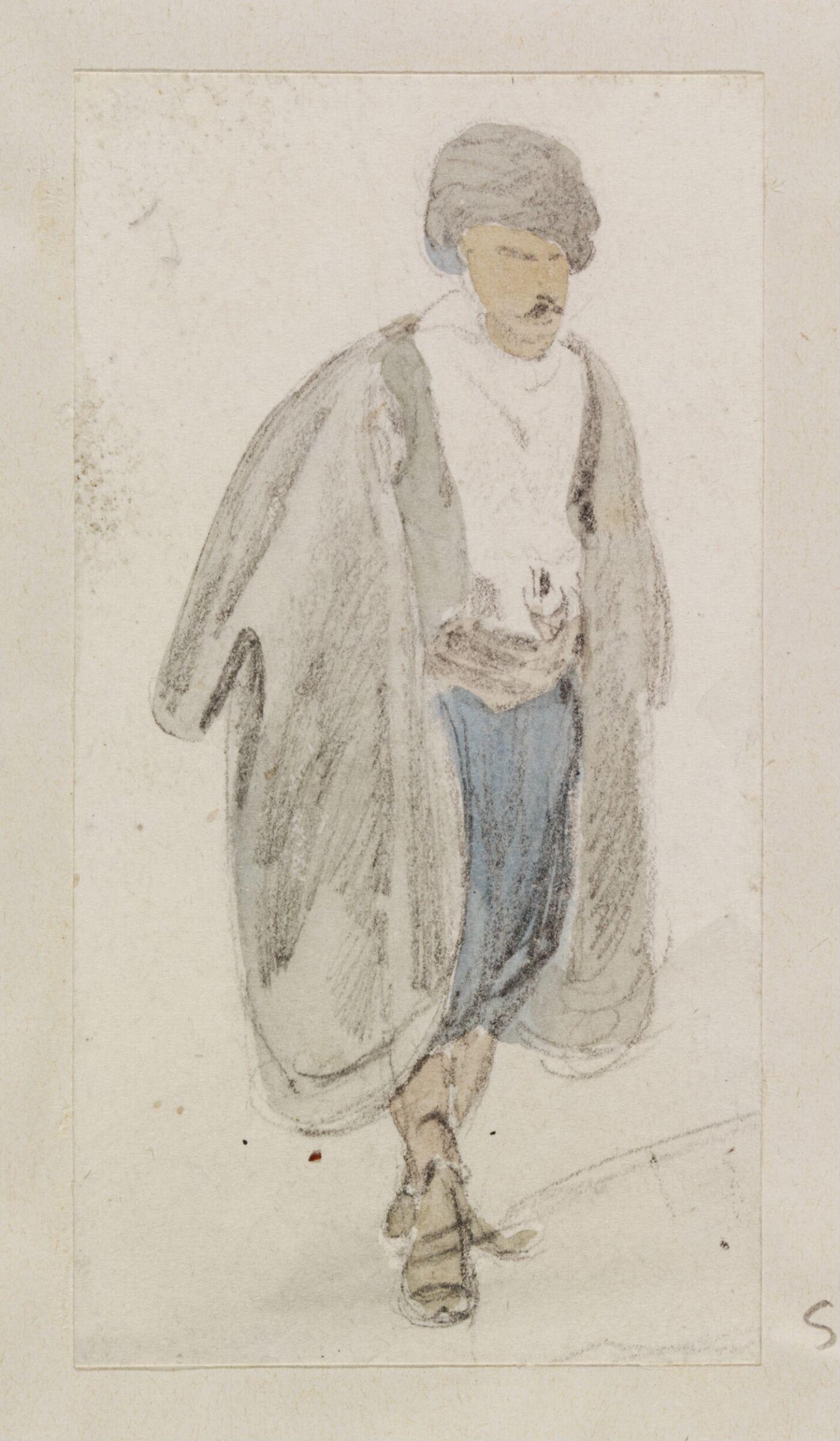 Male figure, Théodore Leblanc, ca. 1828-1837