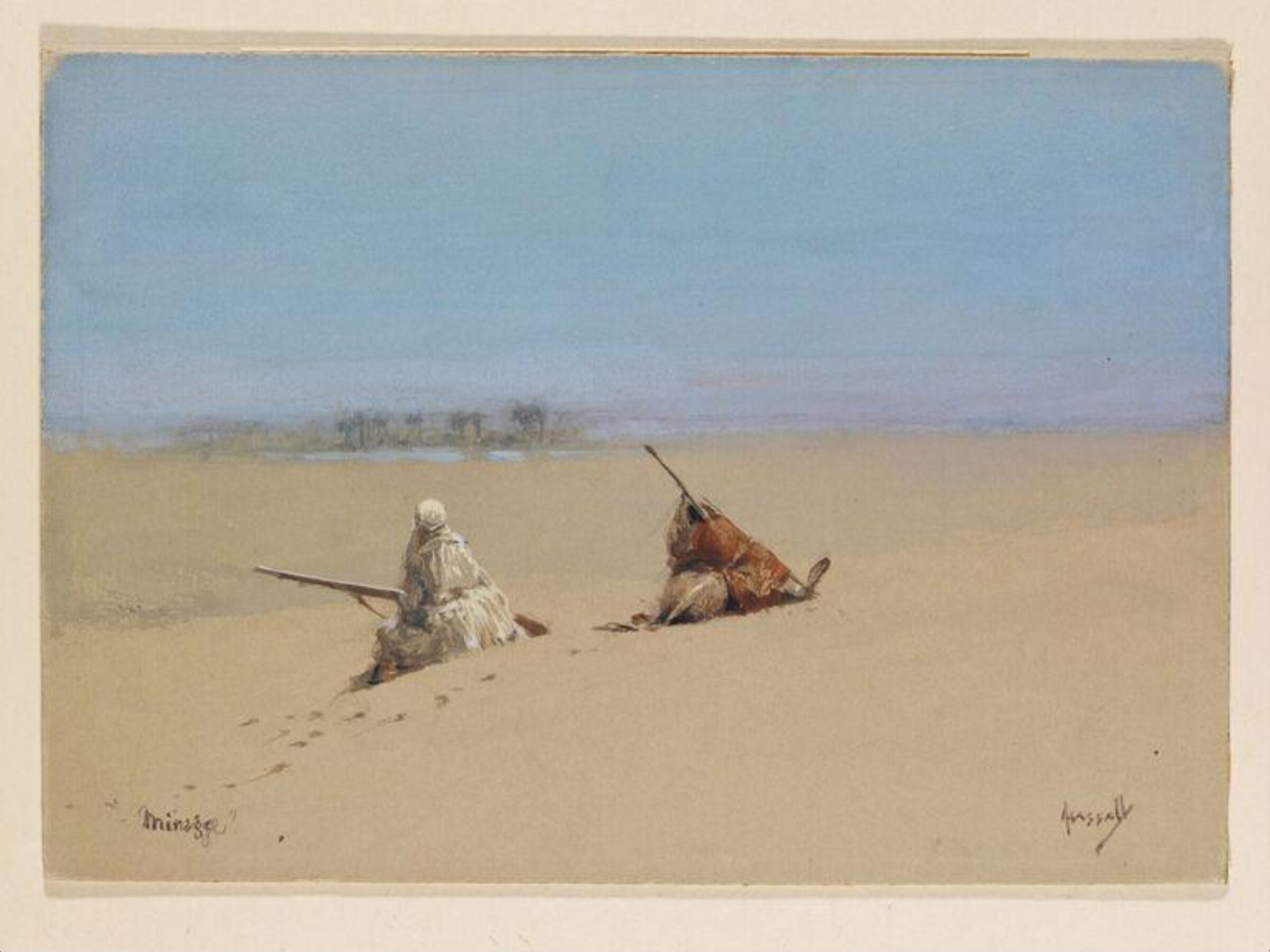 Mirage, John Hassall, ca. 1910-1930