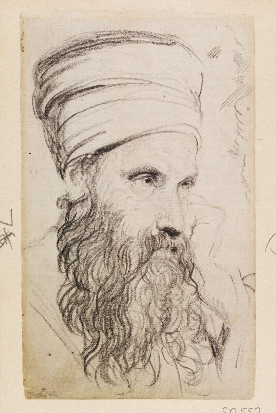 Unknown, Head of a Greek Orthodox Priest