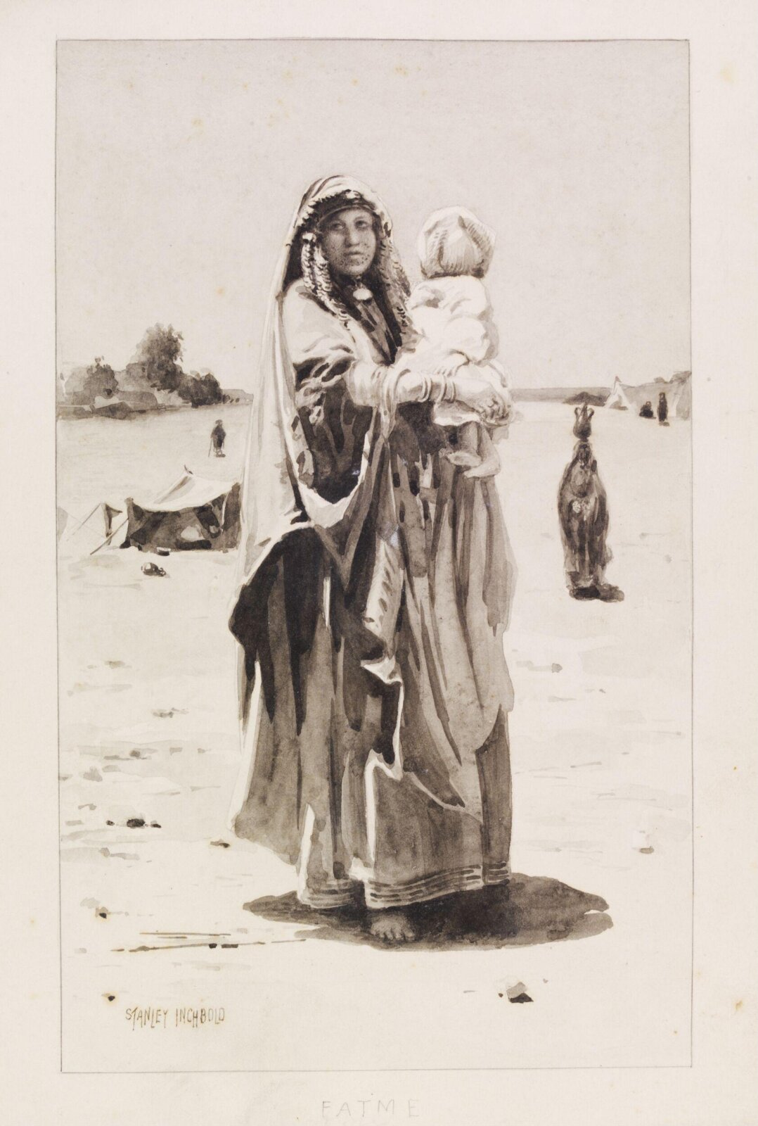 Fatme, Edward Stanley Inchbold, ca. 1905-1906