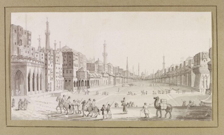 Principle Square In Grand Cairo, With Murad Bey's Palace top image