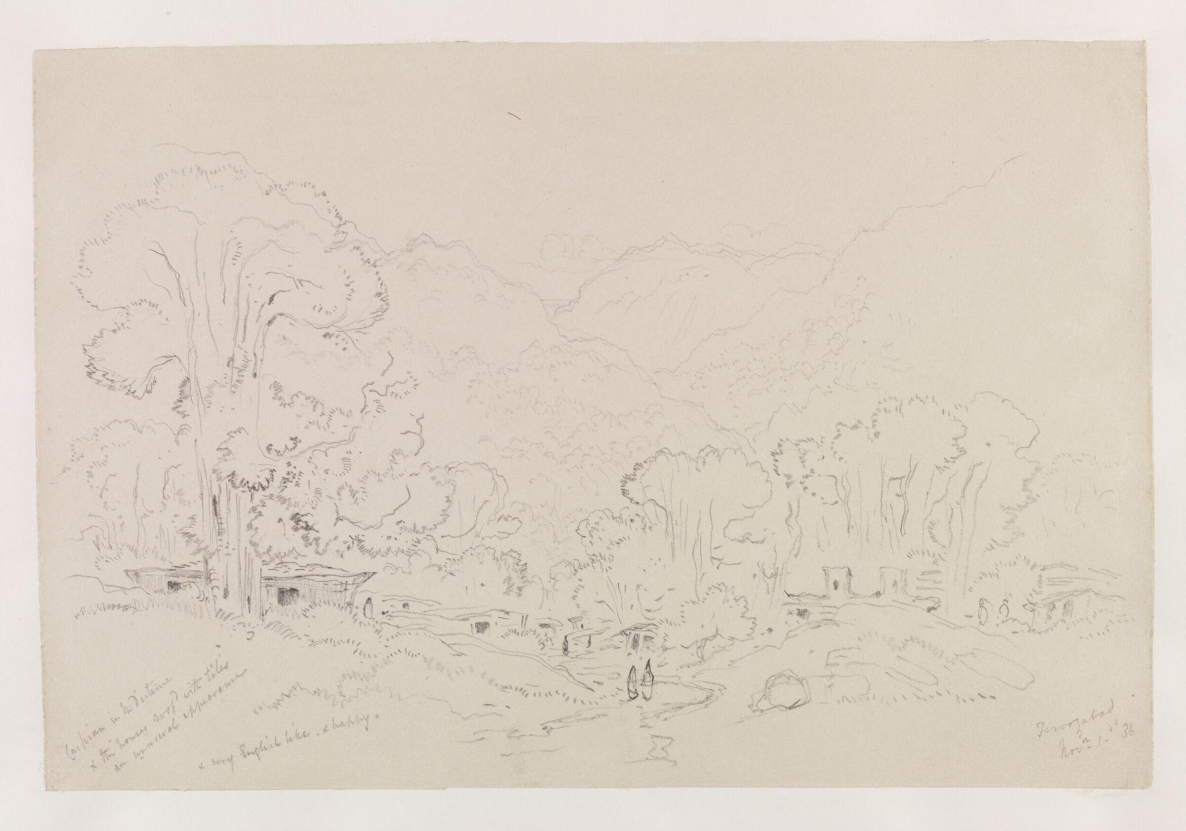 Ferozabad. Persia, Frederick Christian Lewis, 1836