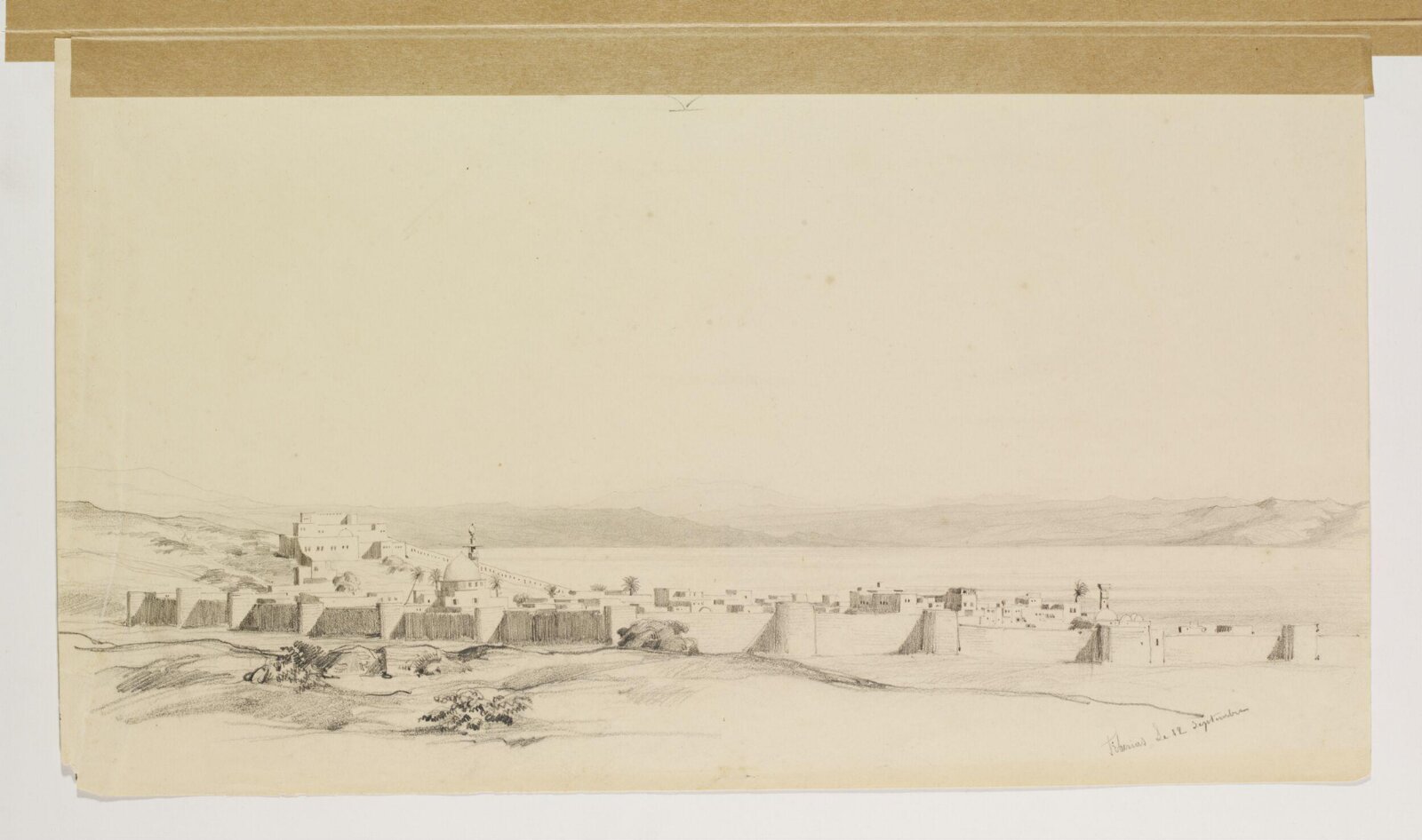 Tiberias, Prosper Georges Antoine Marilhat, 1831