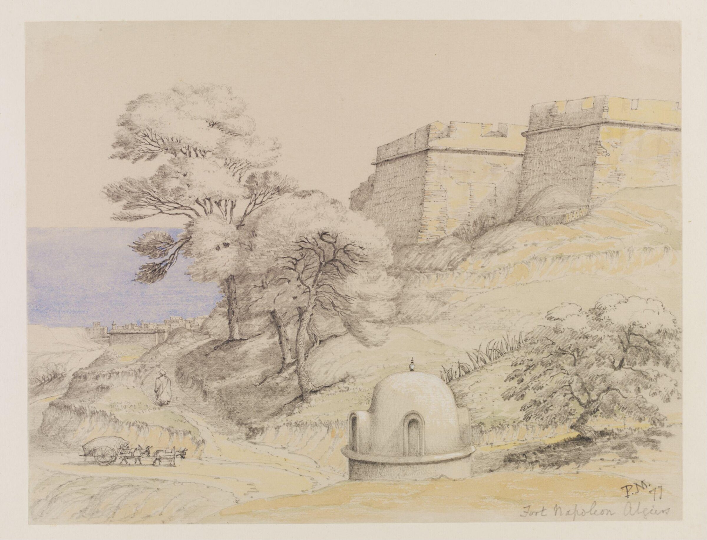 Fort Napoleon, Algiers, Peter William Skinner Miles, 1877