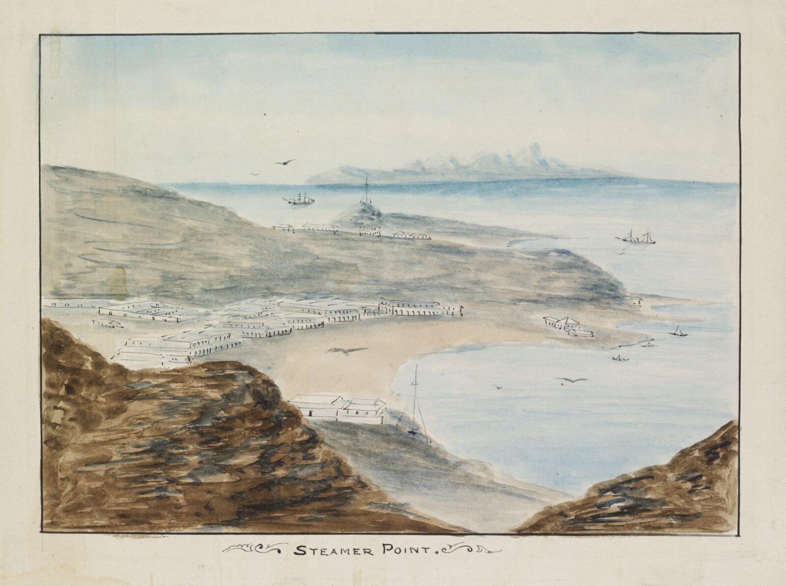 Steamer Point, 1860-1870