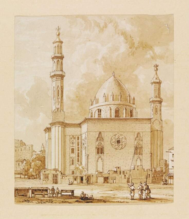 Mosque of Sultan Hassan at Cairo top image