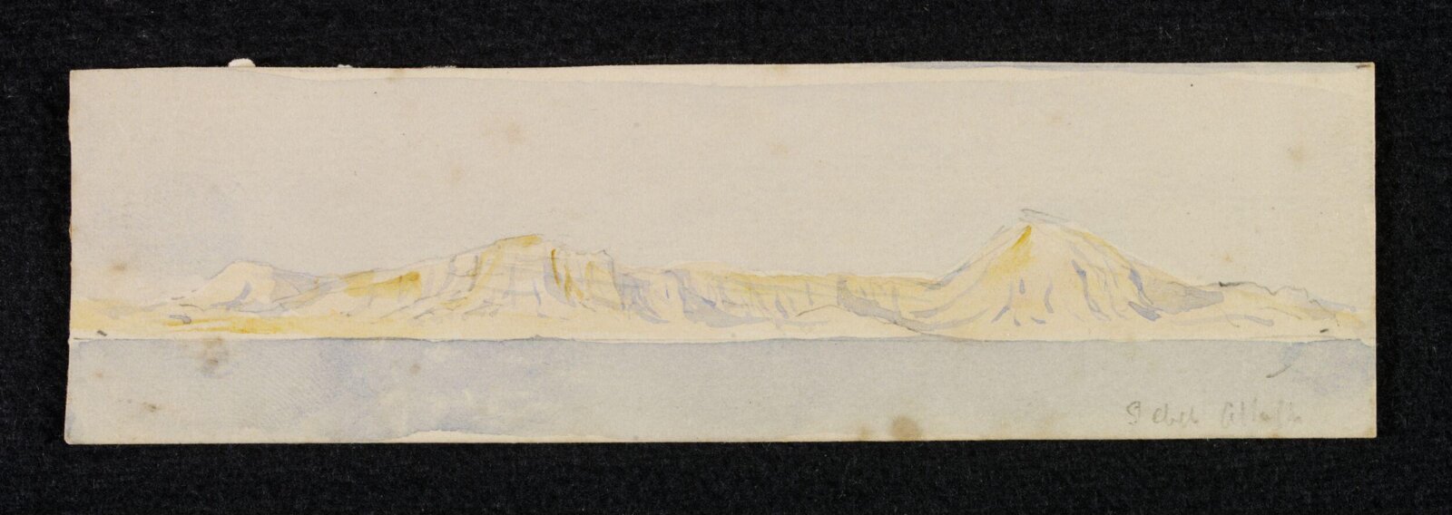 Gebel Attaka, 1891