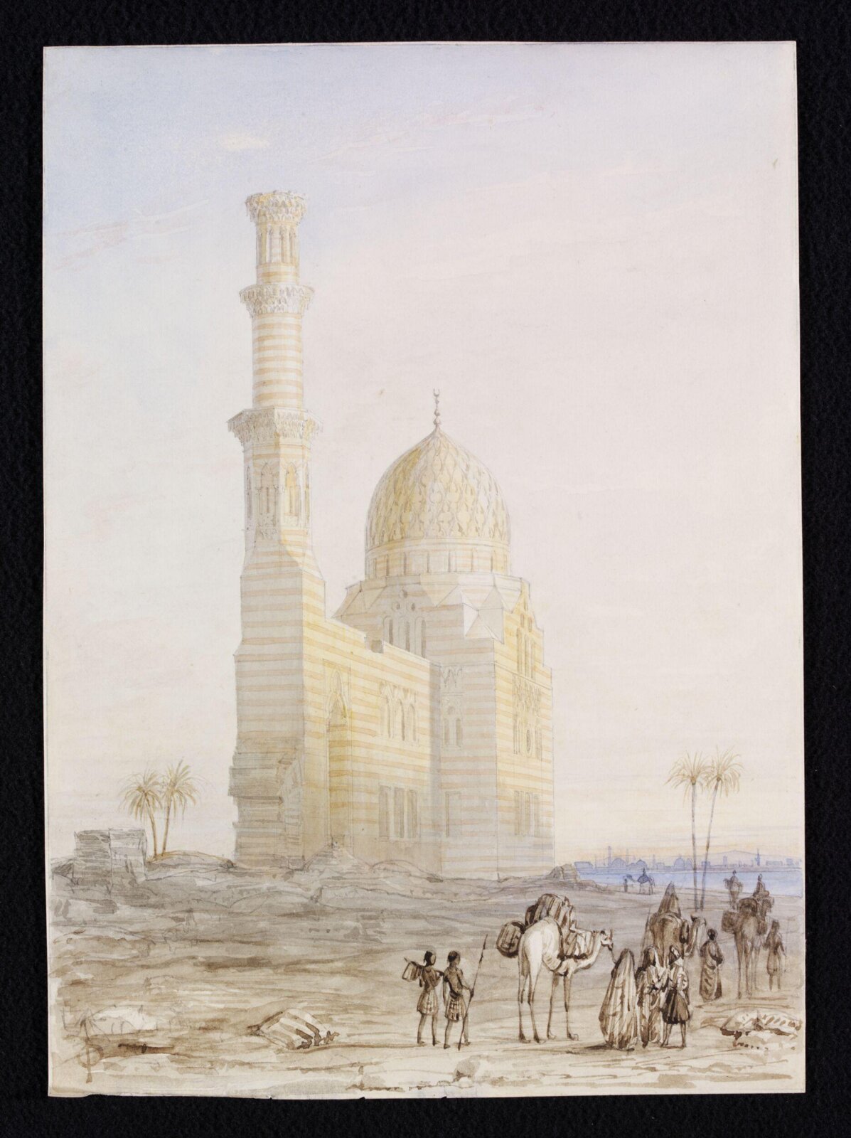 Tomb near Cairo, Owen Jones, 1832-1833