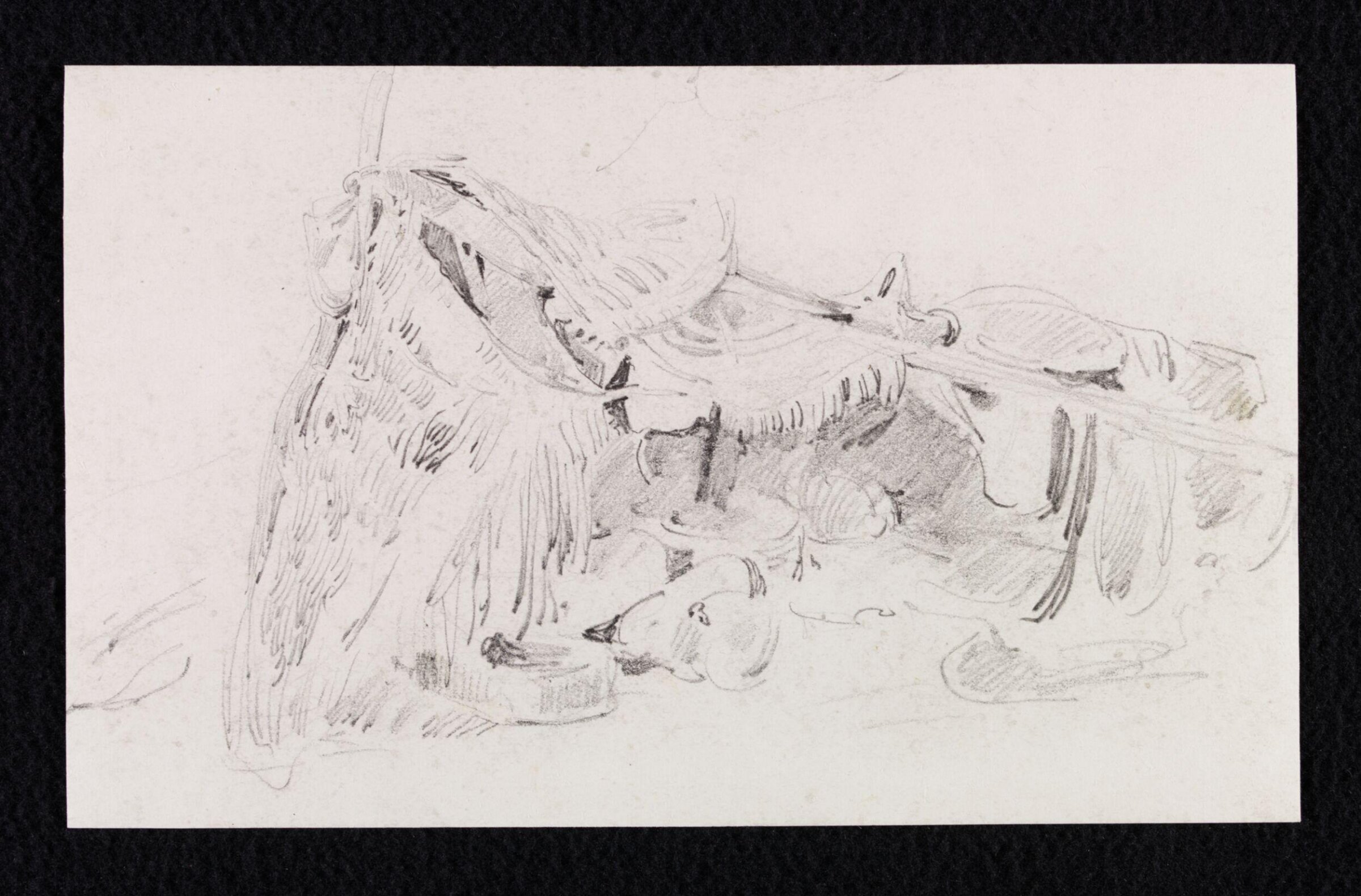 Greek [?] tent, Théodore Leblanc, ca. 1828-1837