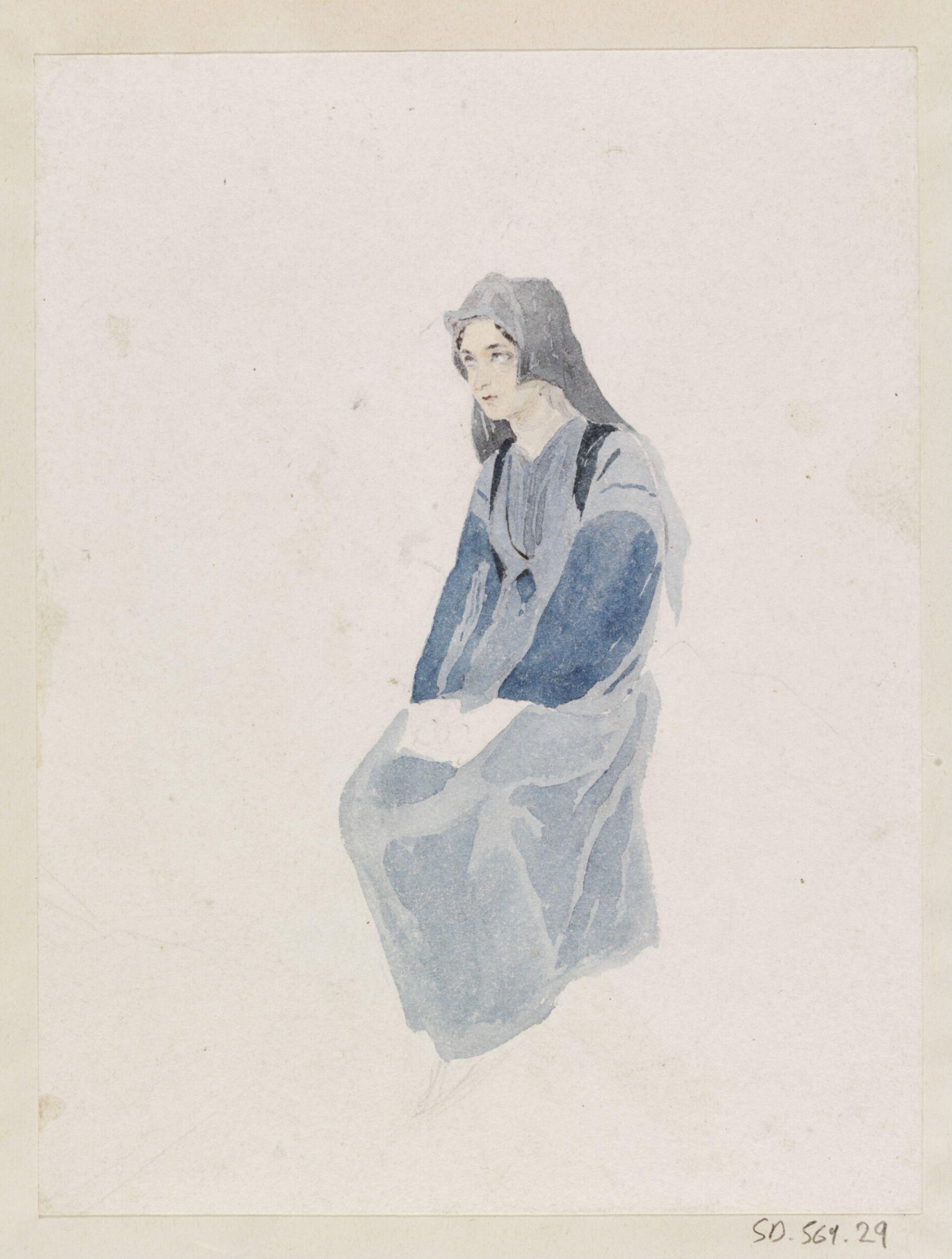 Female figure, Théodore Leblanc, ca. 1828-1837