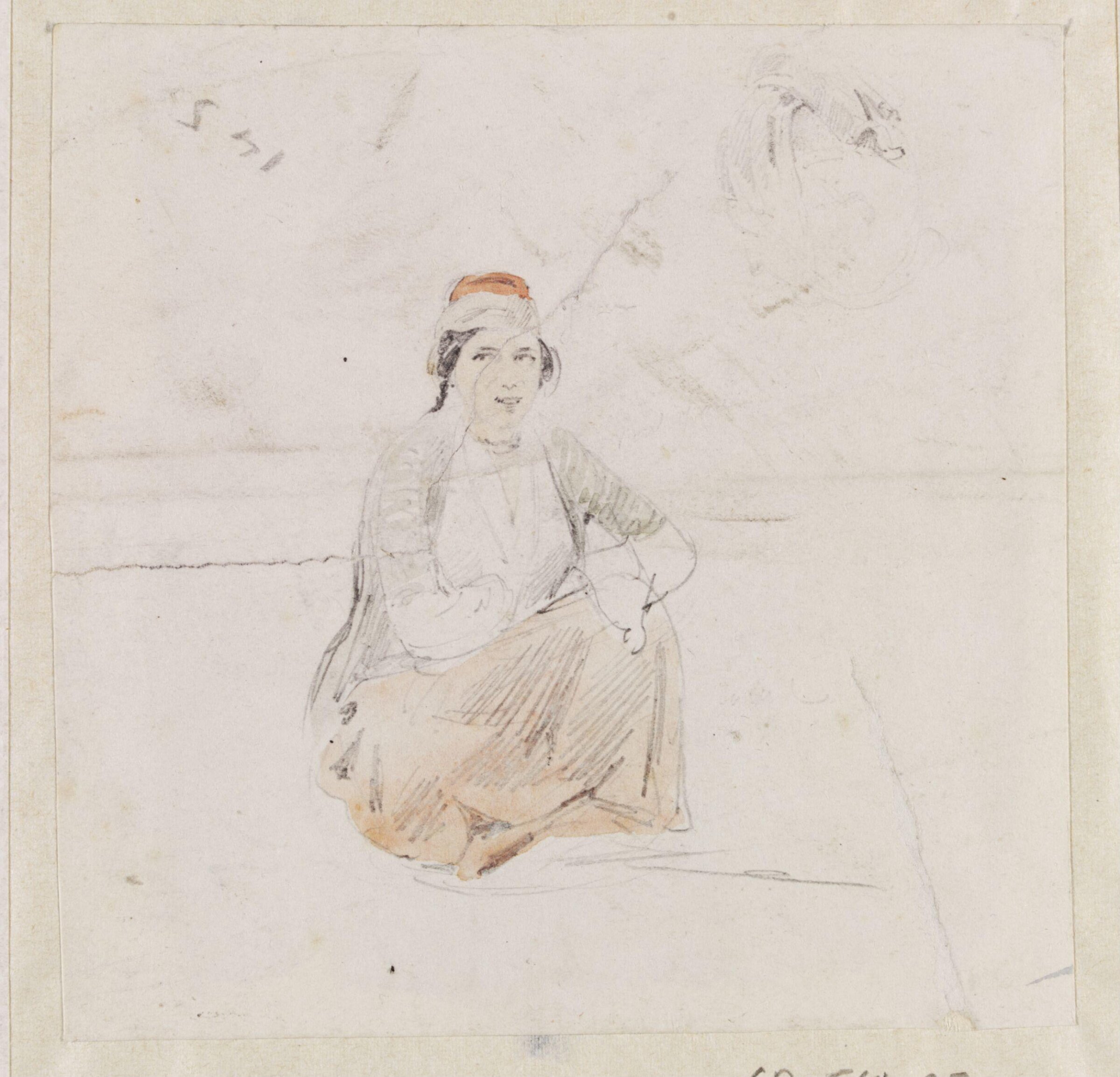 Young Greek woman, Théodore Leblanc, ca. 1828-1837