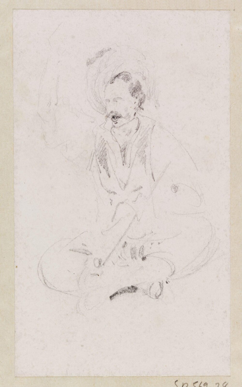 Male figure, Théodore Leblanc, ca. 1828-1837