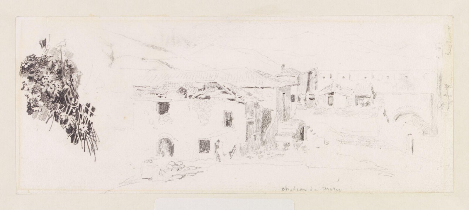 Chateau de Morée, Théodore Leblanc, ca. 1828-1837