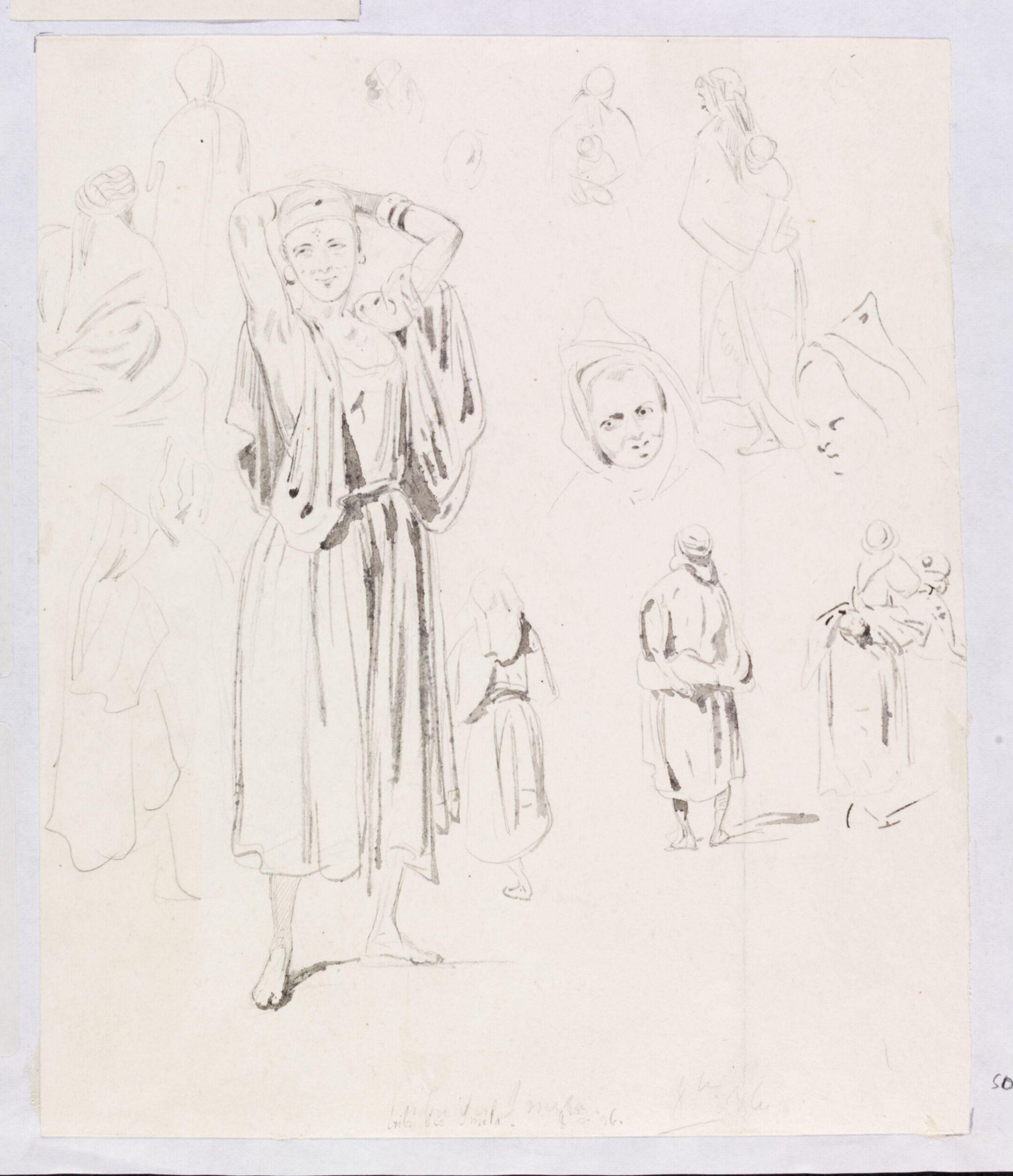 Tribu des Smila, Théodore Leblanc, ca. 1828-1837