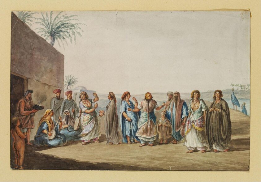 An Egyptian Ball, At Ned Sili