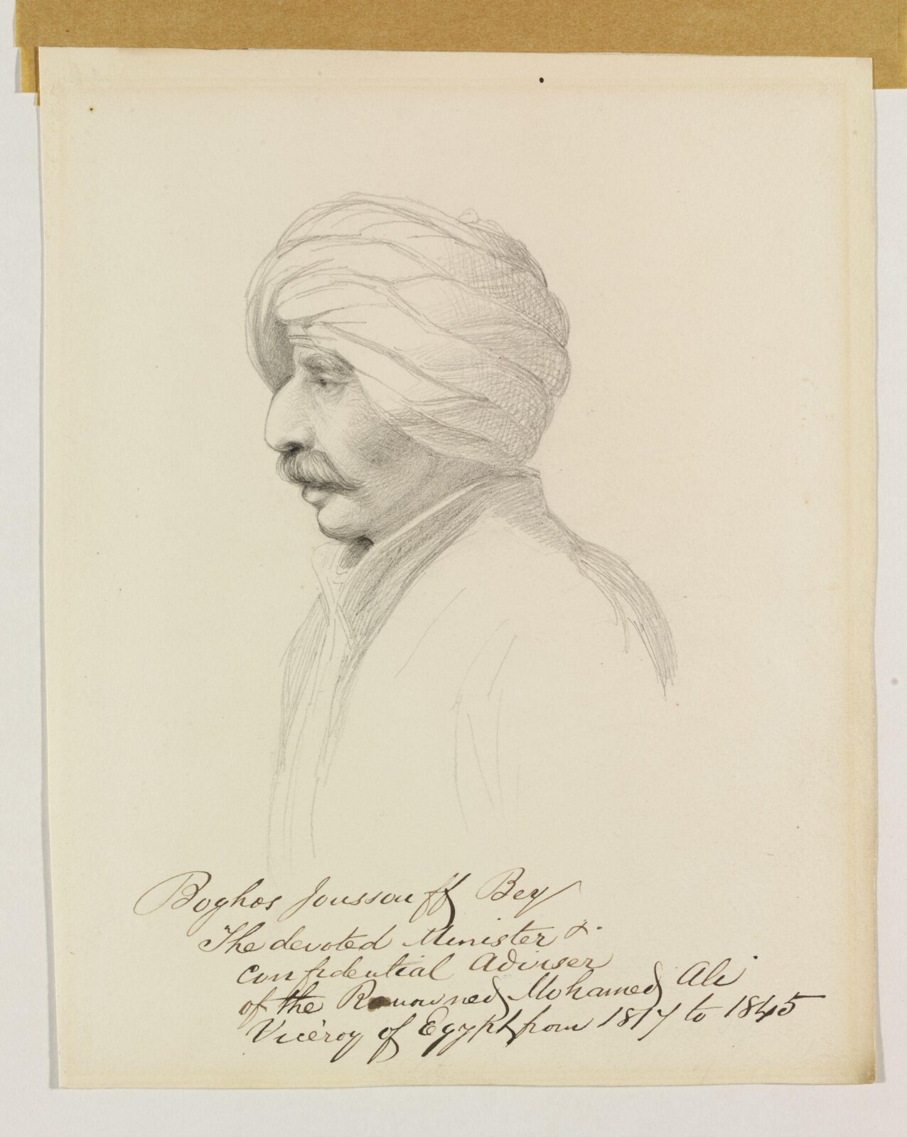 Boghos Joussouff Bey, 1845-1850