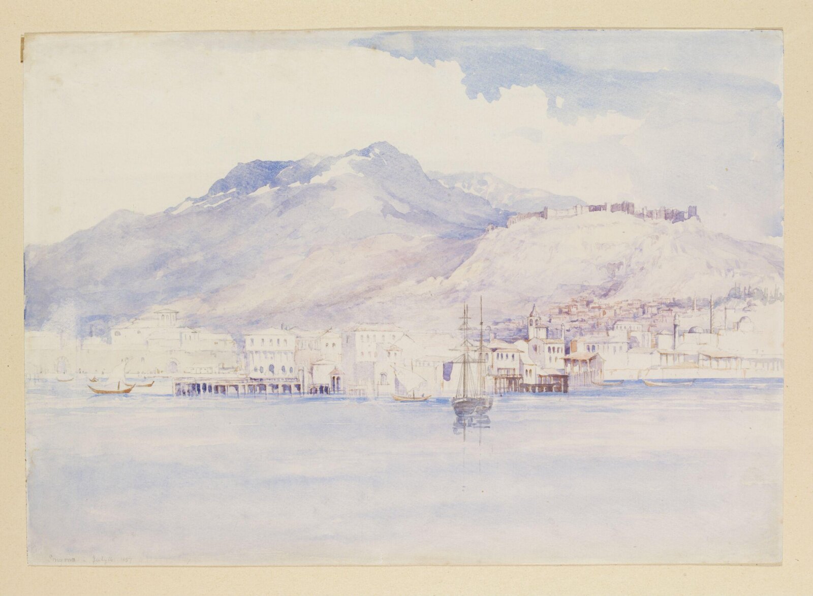 Smyrna, Maria Harriett Mathias, 1857