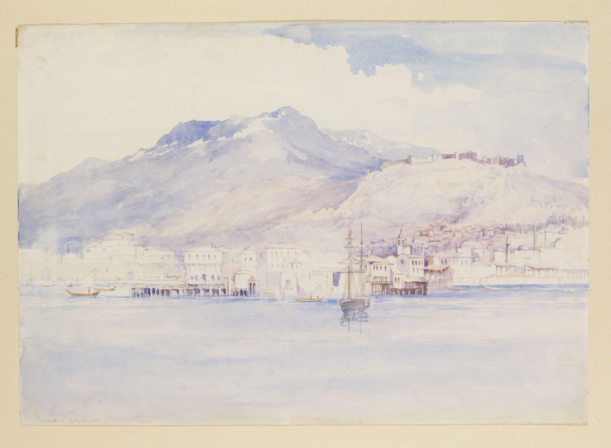 Smyrna, Maria Harriett Mathias, 1857