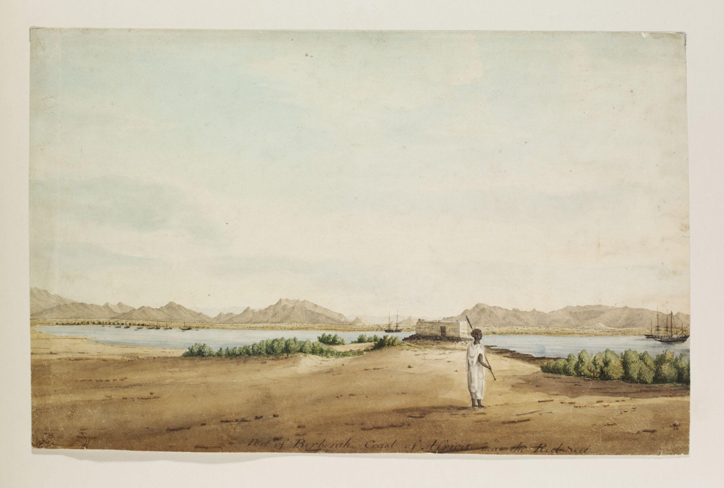Port of Berberah. Coast of Africa near the Red Sea, Robert Moresby, 1829-1834