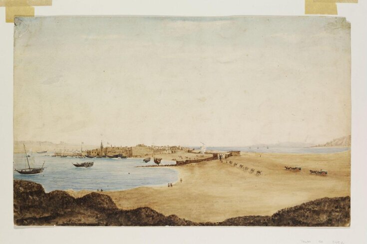 Suez from the Ruins of Colsum top image
