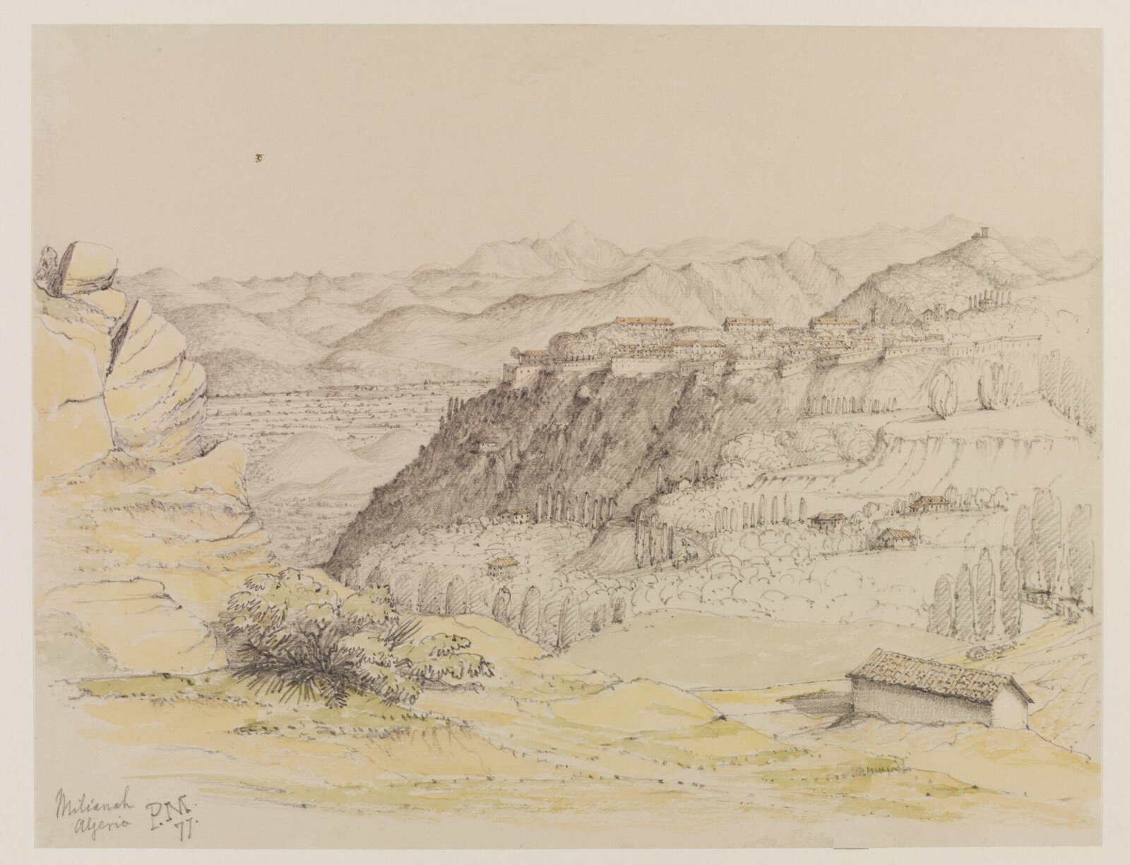 Milianah  Algeria, Peter William Skinner Miles, 1877