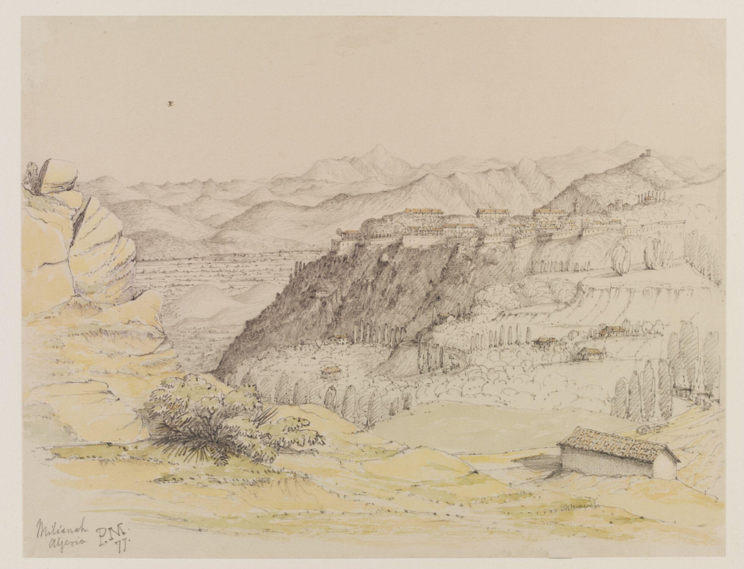 Milianah  Algeria, Peter William Skinner Miles, 1877