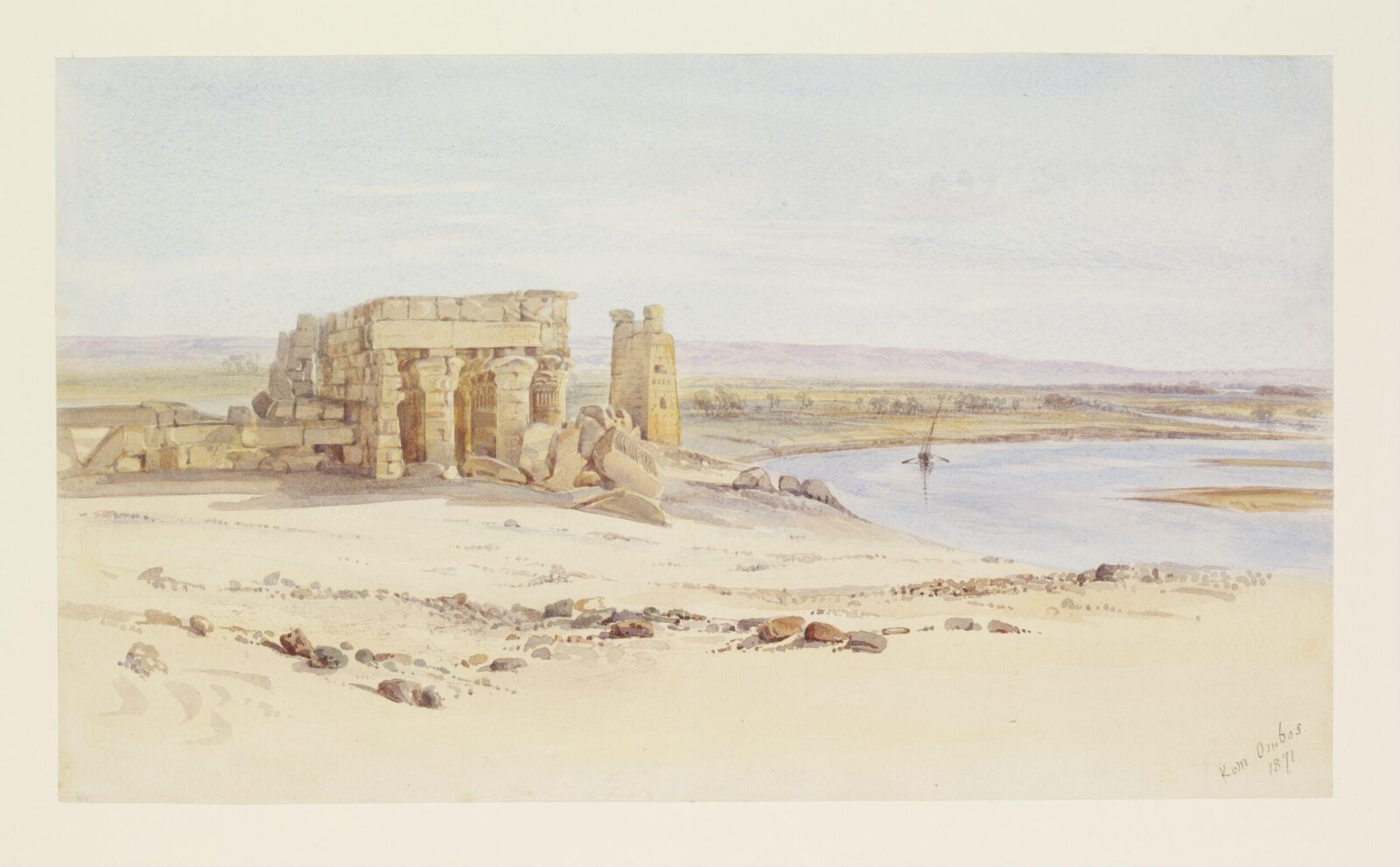 Kom Ombos, 1871